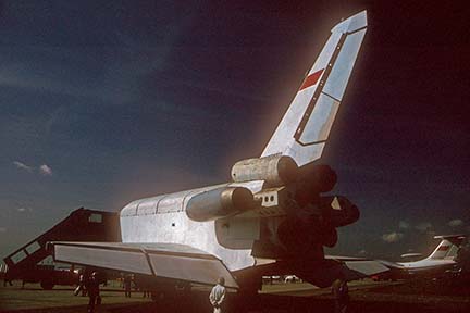 Buran Analog at the Zhukovsky Airshow in September 1993